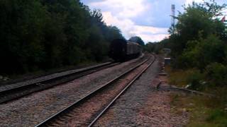 Stanier 8f through Mortimer on 29/06/11