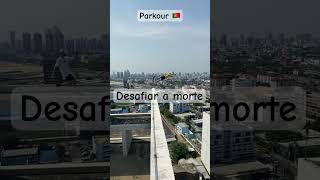 Parkour , pulou do predio para outro. #parkour