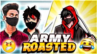 @imshojib00 VS @Advance_Gaming_0 Controversy 🙎‍♂️ Army Roasted  BY I'M RAKIB ||