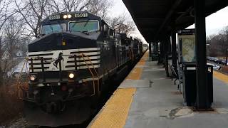 Conrail Shared Assets: Short Norfolk Southern intermodal passing to Roselle Park