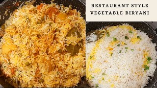 Vegetable biryani |Restaurant Style Vegetable biryani| Easy biryani recipe