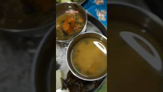 Today lunch thali yummy tasty #youtubeshorts #love #bengalilunch #short