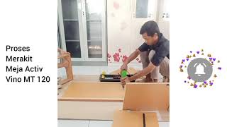 SIMPEL!!! Proses Merakit Meja Kantor/Kerja/Belajar Activ Vino MT 120