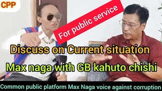 GB.Kahuto chishi talk about Public service for the current situation in Dimapur Nagaland