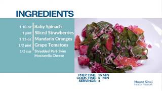 Healthy Recipes: Strawberry Orange Salad