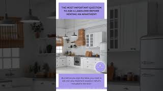 The Most Important Question to Ask a Landlord Before Renting an Apartment