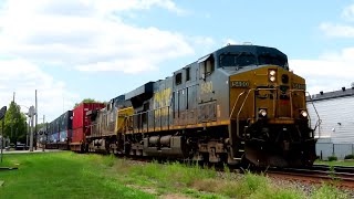 Interesting First-Gen K5HL on CSX 5490 - Fortville, IN 8/20/24