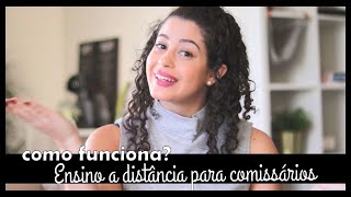 COMO É O ENSINO A DISTÂNCIA PARA COMISSÁRIOS DE BORDO? Escola CEAB | Não Perturbe!