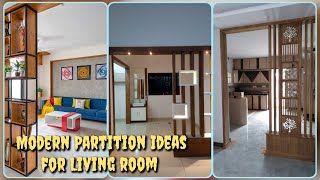 Amazing Living Room Partition Design Ideas 2023