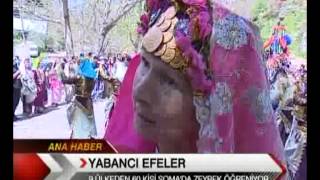 Yabancı Efeler Soma'da Zeybek Öğrenmesi TRT 1'de...