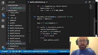 Joel Grus - Advent of Livecoding 2018 - Day 19