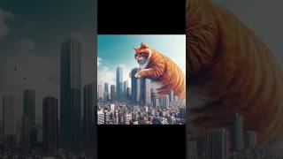 The Big Cat destroyed the city 😱 #cat #shortvideo