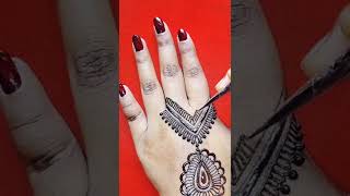 New Stylish 🥰 Finger Mehndi Design #shorts #mehndidesign#fingermehndi #mehndi