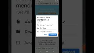 Cara Download Akun Id Belajar Oleh Operator Sekolah via hanphone