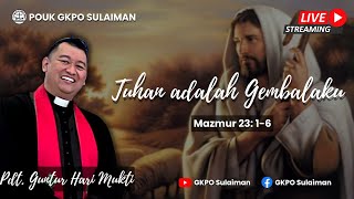 Ibadah Live Streaming | Minggu 07 Januari 2024 | Perjamuan Kudus Awal Tahun | POUK GKPO Sulaiman |