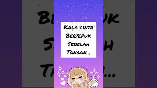 Kala cinta bertepuk sebelah tangan.. #cinta #lucu #kocak #kocakabis #ngakak #jokes #guyonan #quotes