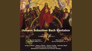 Kantate / Cantata "Wer nur den lieben Gott lässt walten" (BWV 93) : Recitativo e Choral: Denk...