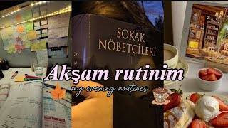 Akşam rutinim/my evening routines/Hacer's_vlogs🦋/türkçe#keşfet #vlog #blogger