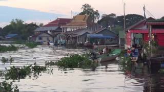 Tonle Sap Lake Floating Villages in Cambodia