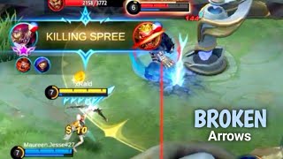 BROKEN ARROWS MIYA GAMEPLAY MLBB | SHIYUN