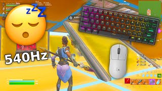 Apex Pro Mini ASMR 😴 Go Goated Zone Wars🏆 Fortnite 540 FPS 4K Gameplay⭐