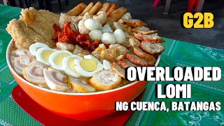 GIANT at OVERLOADED na Lomi sa Batangas! | G2B | Food Hug: The Fam Vlog