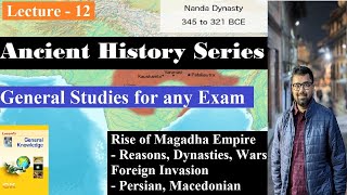 Magadha Empire | Reasons, Dynasties & Rulers, Wars, Foreign Invasions | Lucent GK | Ancient History