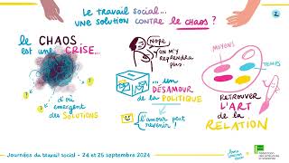 Journées du travail social - Dessins de Anna Lentzner