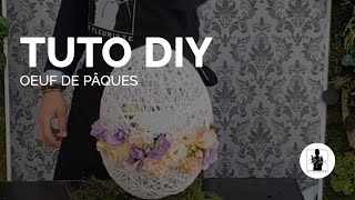 TUTO DIY - Composition florale œuf de Pâque - Max le fleuriste