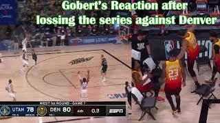 Rudy Gobert's Reaction After Mike Conley Blundered Winning Shot Against Denver Nuggets