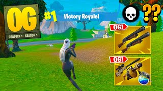 Fortnite OG High Kill Solo Win 4K Gameplay (Fortnite Chapter 1 Season 1)