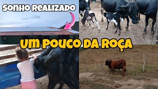 NOVA CONQUISTA!!! UM POUCO DA ROÇA, VIVER NA ROÇA