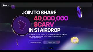 carv airdrop