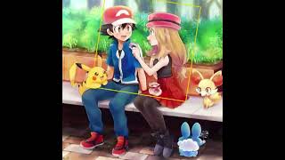 Ash X Serena edit - Ash X Serena love story 💕 - Ash X Serena 🥰 - #ashxserena#status#pokemonxy#viral