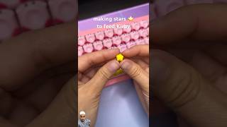 making tiny little clay stars for Kirby #shorts #trending