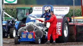 Tractor Pulling Edewecht 2011 IWAN 4,5t Freie Klasse - FULL PULL!!!