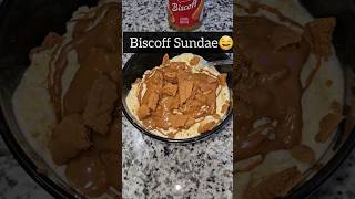 BISCOFF SUNDAE🤤🤤🤤 #biscoff #foodblogger #foodie #foodies #desserts #sundaeicecream #yummy #yumyum