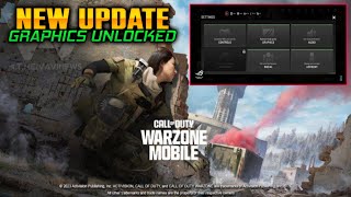 Warzone Mobile New Update | Graphics Unlocked Season 5 Reloaded