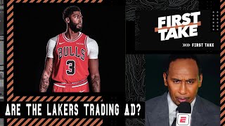 Are the Lakers trading AD? - Stephen A. | First Take