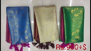 PREMIUM QUALITY SOFTY KUBERA SILK SAREES / WhatsApp 8903038832