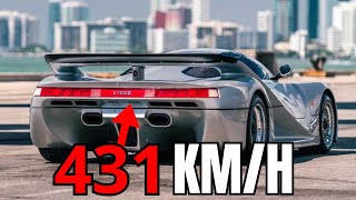 10 Supercars OUBLIÉES Des Années 90 ! Dont Tu Ignorais L'Existence!