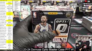 20 Box 2023 24 Donruss Optic Blaster Case PYT #1