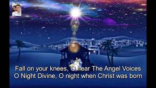 O Holy Night with Lyrics (Organ Instrument)