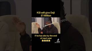 KSI Bets Deji £1 Million if he has abs by the end of next year‼️🥊😂…