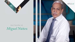 Invitación del Ps. Miguel Núñez a FLL18