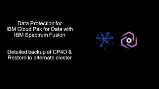 IBM Spectrum Fusion 2.3 Backup and Restore of Cloud Pak for Data  - Demo