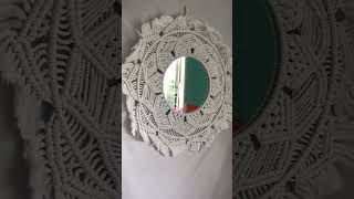 #macramemirror #macramecreation  #macrametutorials #crochet #macramediy #macrametutorial #diy