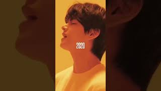 BTS V from 2018 to 2022💜💜💜💜😘😘😘☺️