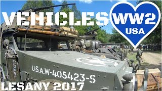 WW2 USA VEHICLES - LEŠANY 2017