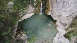 Cascate del Perino con drone DJI Mavic Pro